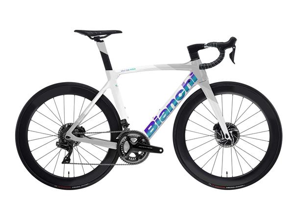 Bianchi Oltre XR4 Disc White/Antartica - Verkrijgbaar bij Aerts Action Bike in Kalmthout