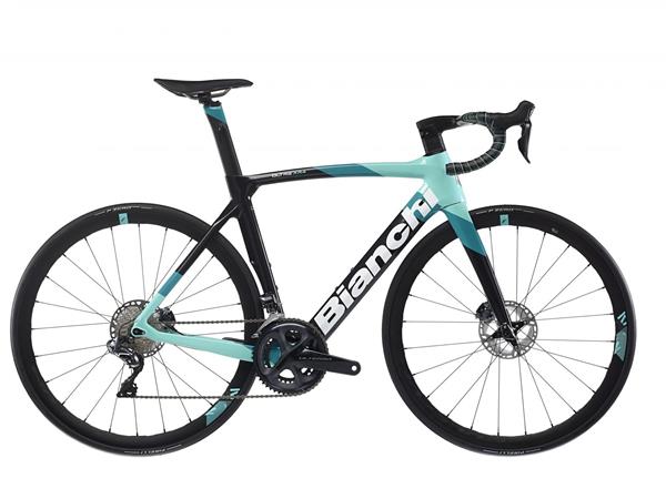 Bianchi Oltre XR4 Disc Graphite/Celeste - Racefietsen Kalmthout